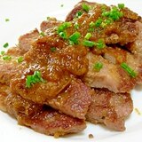 うまっ！おろしたれかけ豚肉ステーキ♪